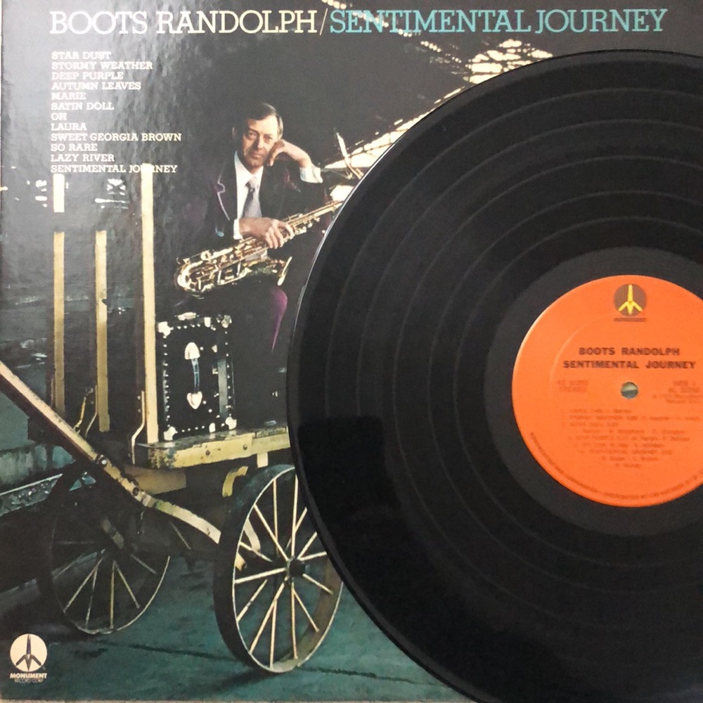 Boots Randolph Sentimental Journey Vinyl Lp '73